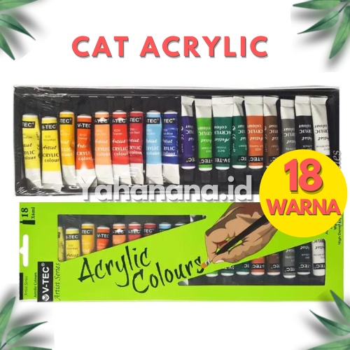 CAT ACRYLIC V-TEC 1 SET / CAT AKRILIK SET V-TEC