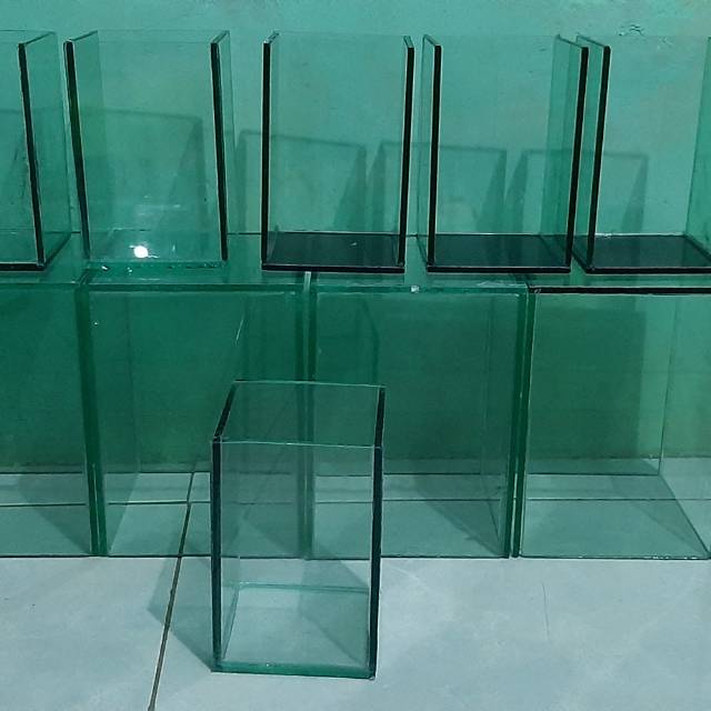 Akuarium / Aquarium Soliter cupang 15x15x20