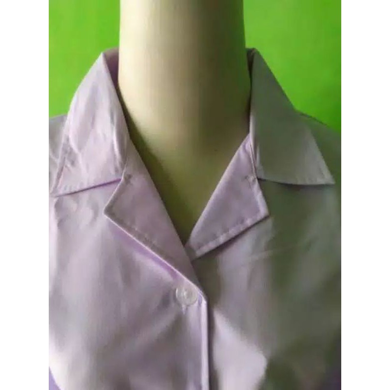 Baju Dinas Putih wanita Baju Putih PNS/ASN, Guru, PPL, PDH, Perawat, Bidan, Blazer Putih Polos