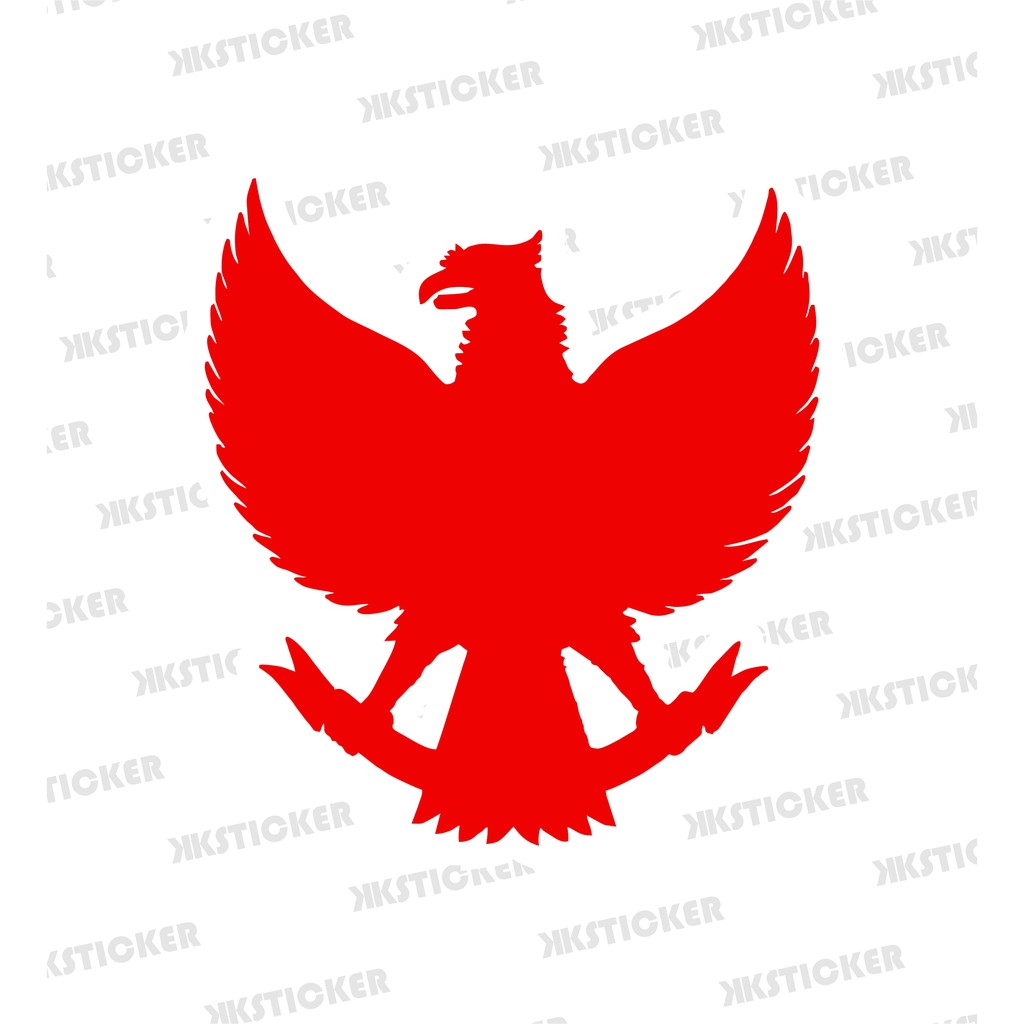

Sticker Garuda | Stiker Vinyl Anti air + Laminasi