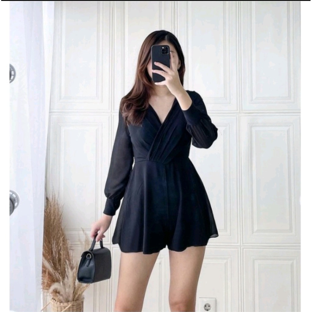 FWG - JUMPSUIT BARBARA / JUMPSUIT KOREA / PAKAIAN WANITA TERBARU / JUMPSUIT WANITA / JUMPSUIT