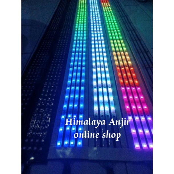 Lampu Strobo Kaca Mobil 4 Baris Panjang 120cm 12volt