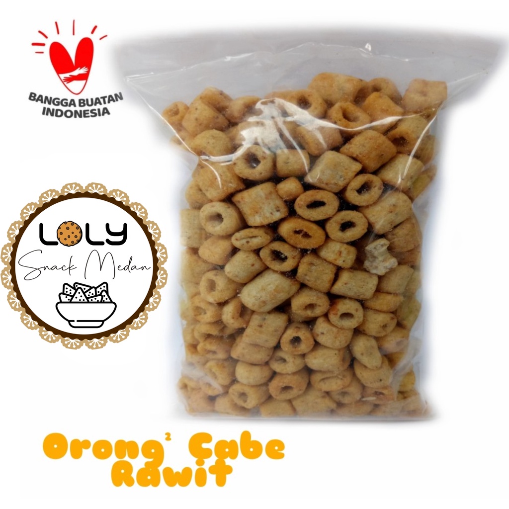 

Snack Orong-Orong Cabe Rawit Premium Original 250gr. Asli Medan. Snack Medan. Jajanan Khas Medan