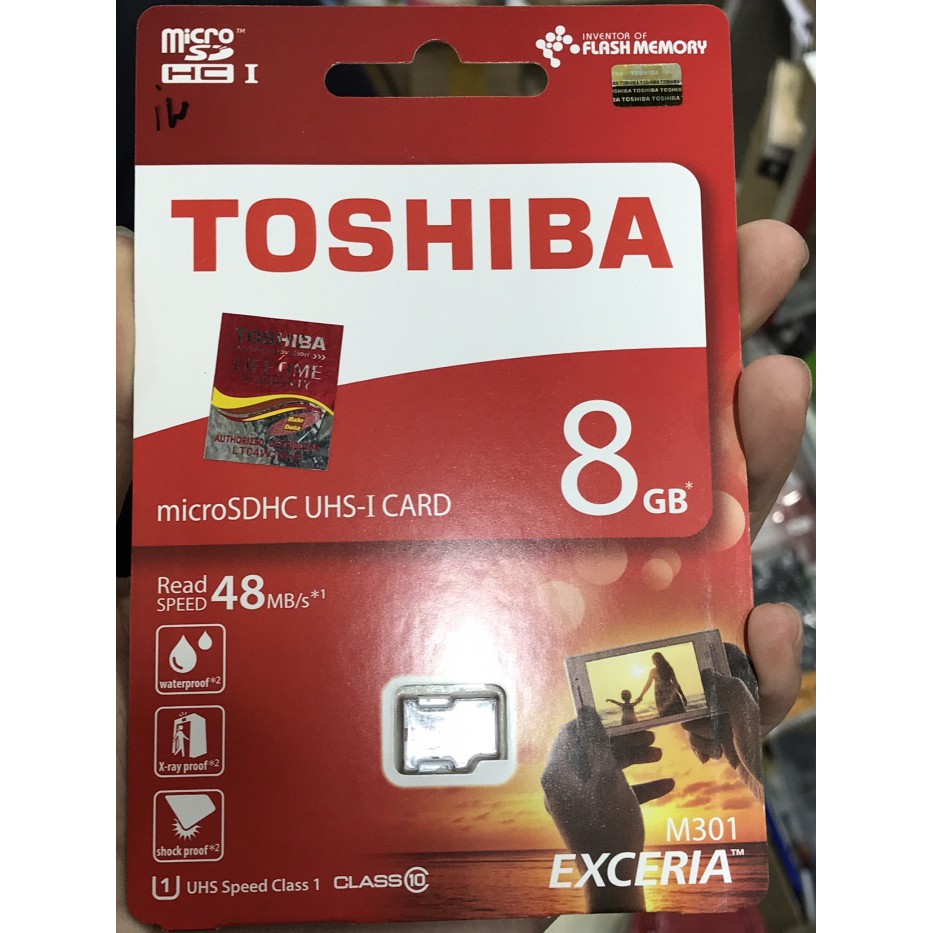 Memori card micro sd mmc toshiba 8gb class 10 original