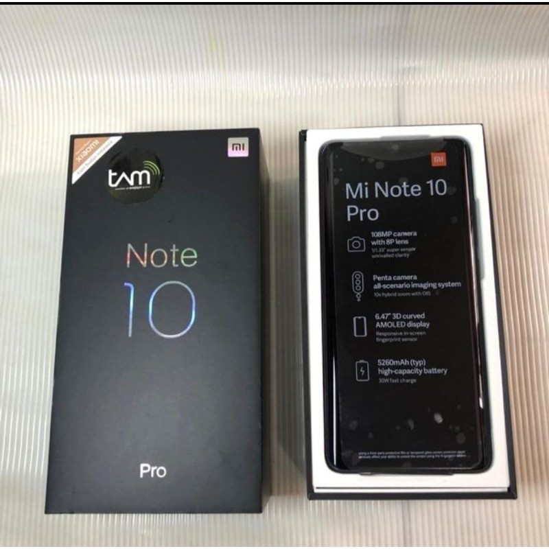 Promo hp   XIAOMI Mi NOTE 10 PRO RAM 8GB+ 256GB fulset
