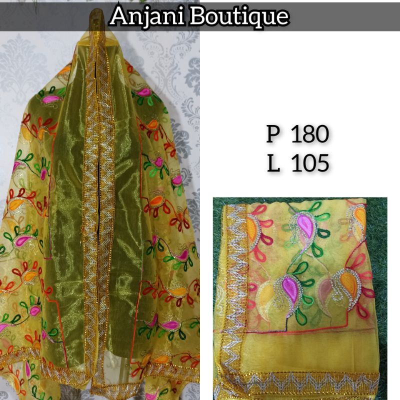 Selendang india import / dupatta india-2