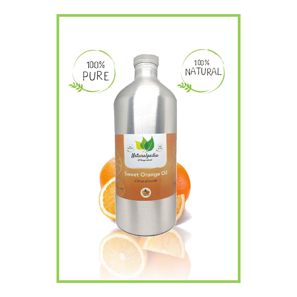 Pure Sweet Orange Essential Oil / Minyak Atsiri Esensial Jeruk Murni 1Liter
