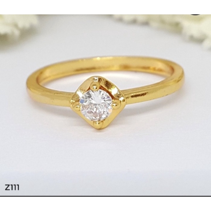 Cincin Xuping - Perhiasan Lapis Emas 18K-Z111