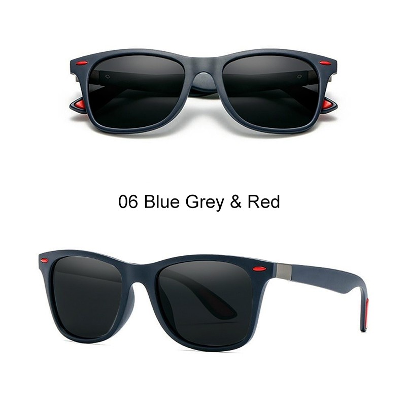 Mengemudi Pribadi Shading Sun Glasses untuk Pria Wanita Square Polarized Driver Sunglasses Ride Bicycle Shades