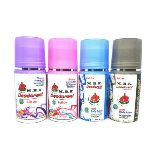 Deodorant MBK free alko hol / anti bau badan