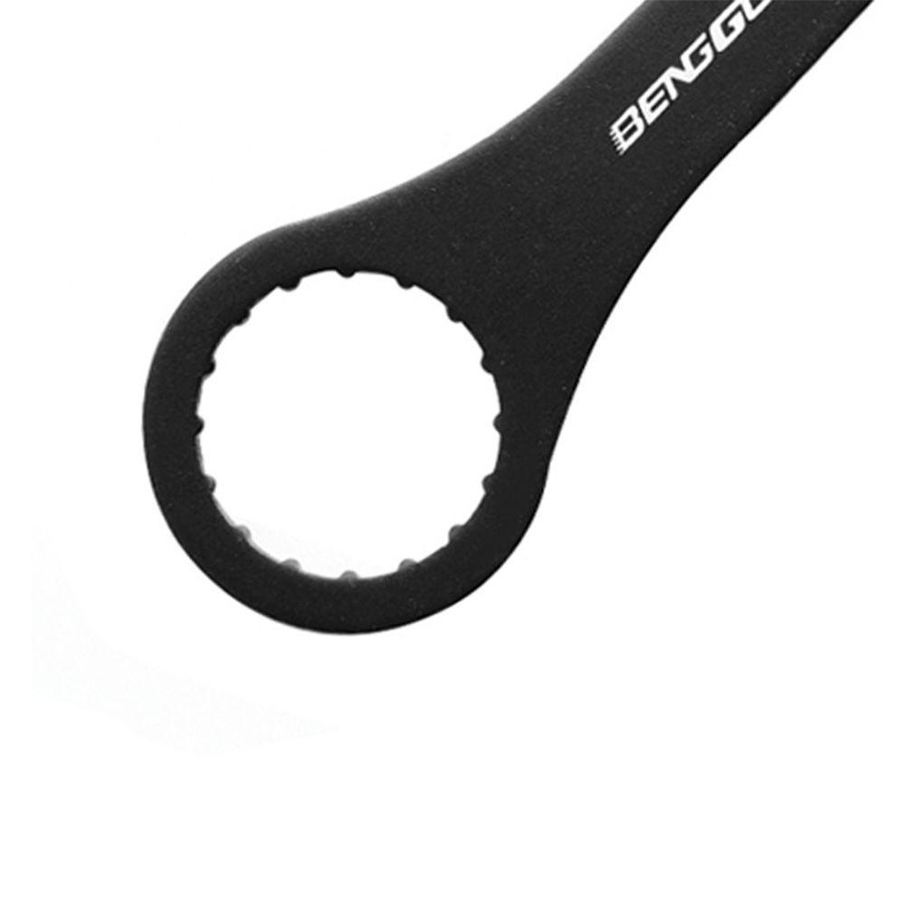 R-FLOWER Kunci Bracket Bawah Tahan Lama Bagian Sumbu Aksesoris Sepeda MTB Aluminium Alloy