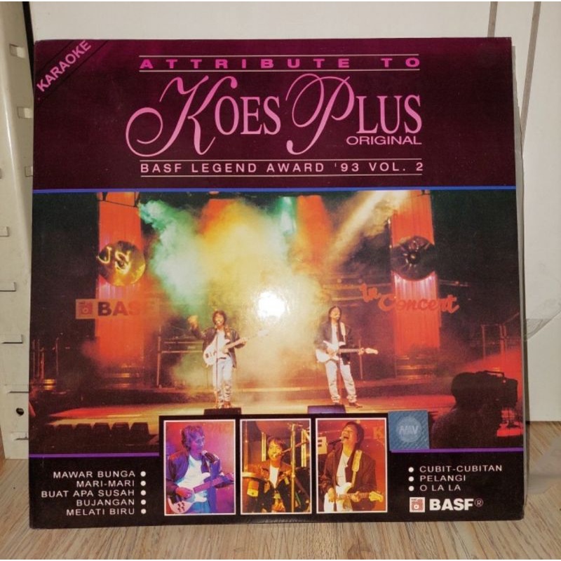 Kaset Laser disc lagu Koes Plus The Best Vol 2