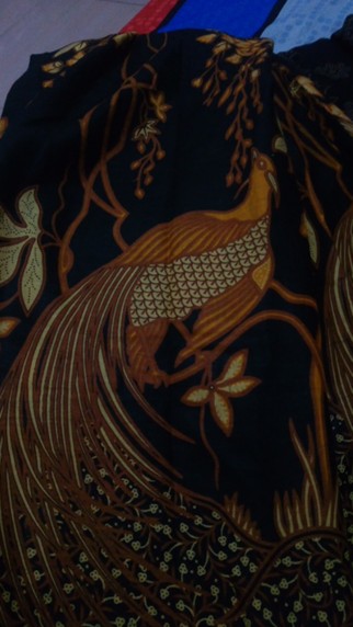 Ms Gamis Batik Sriwedari Maxi Modern Jumbo Bumil Busui Katun Sogan All Size