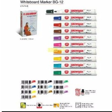 

Spidol Snowman Whiteboard / Spidol Snowman Dapat Dihapus