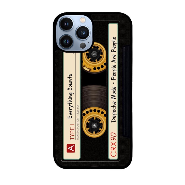 Case Casing Softcase Cover Iphone 11 12 13 Pro Max Mini Original Classic Mix tape W8786