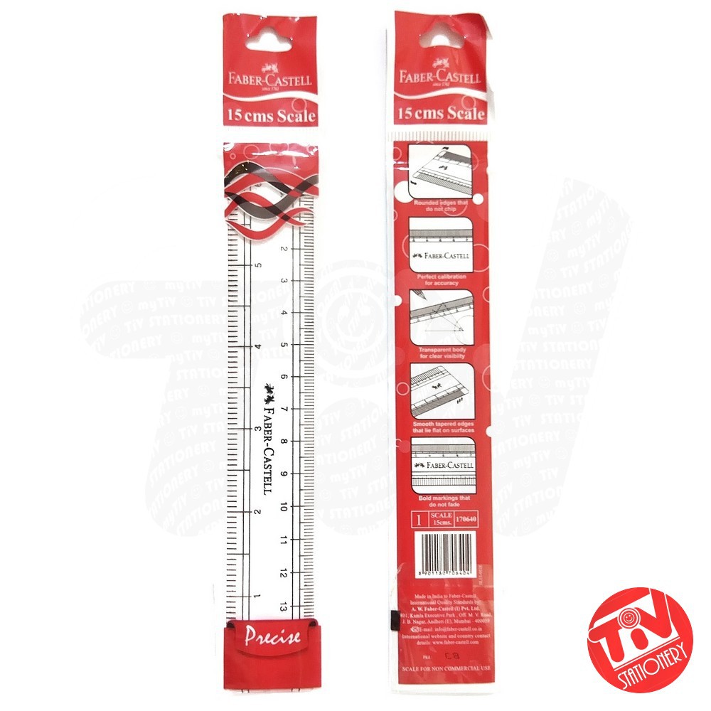 

Penggaris Faber Castell 15 cm