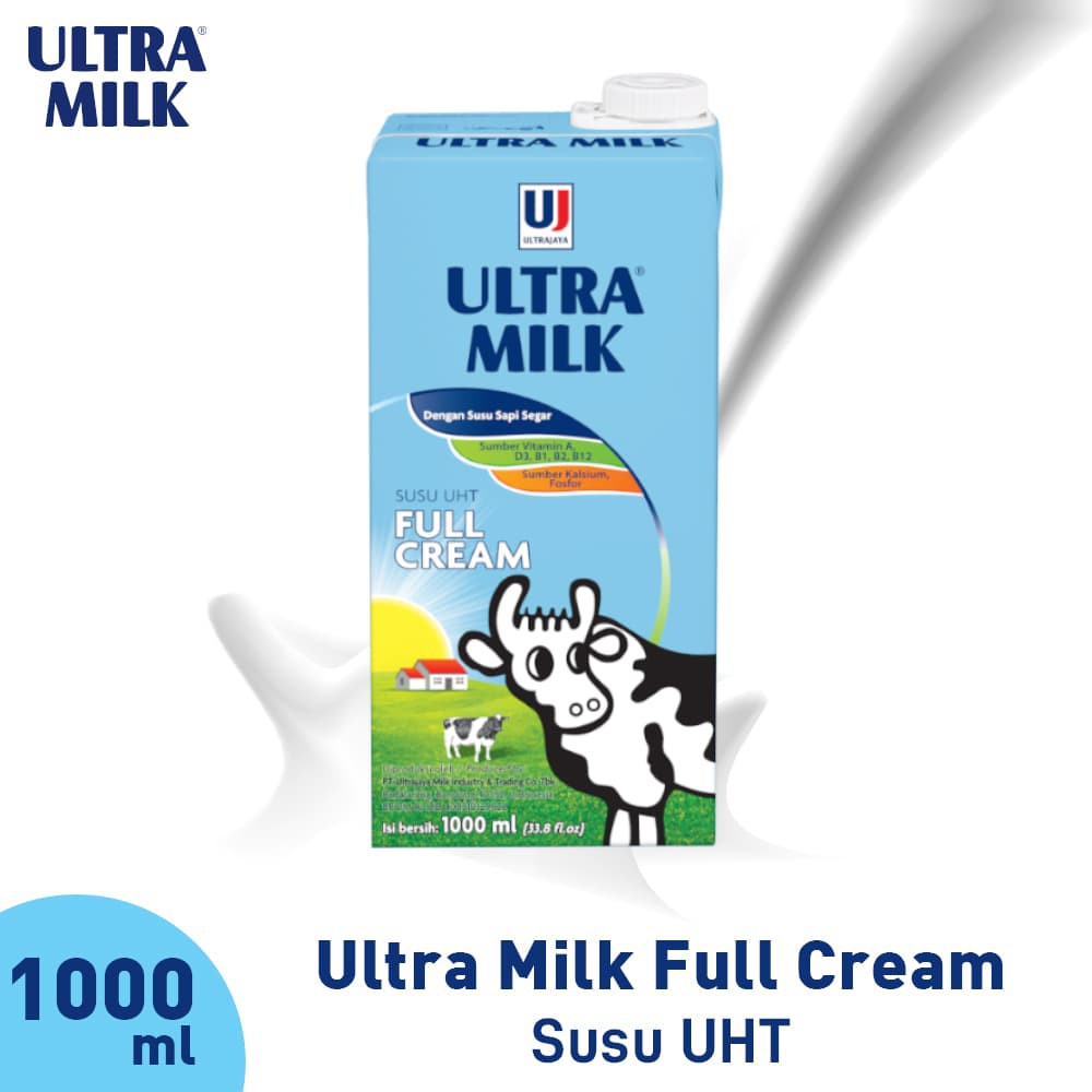 

PROMO [3PCS] ULTRA MILK FULL CREAM 1000 ML TERMURAH
