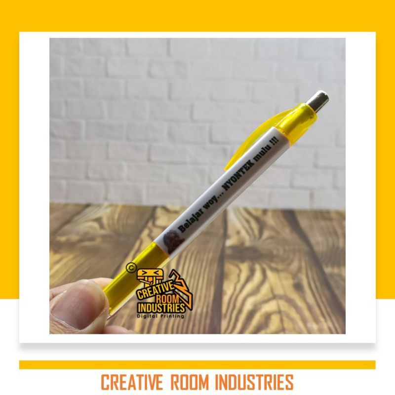 

Custom pulpen UV 1 sisi