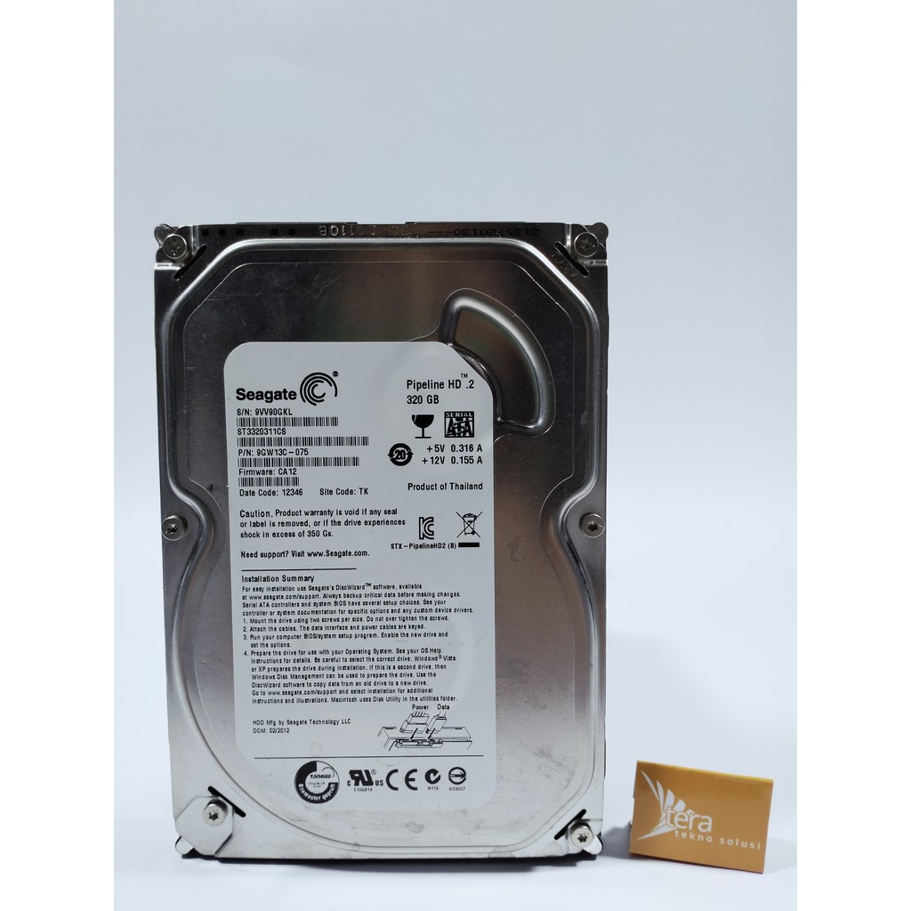 HDD 1TB SEAGATE BARACUDA  HDD 1 TB 1000GB BARRACUDA Untuk PC