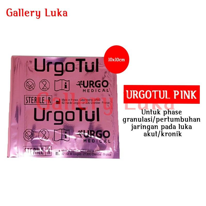 Urgotul Pink Balutan Luka 10x10