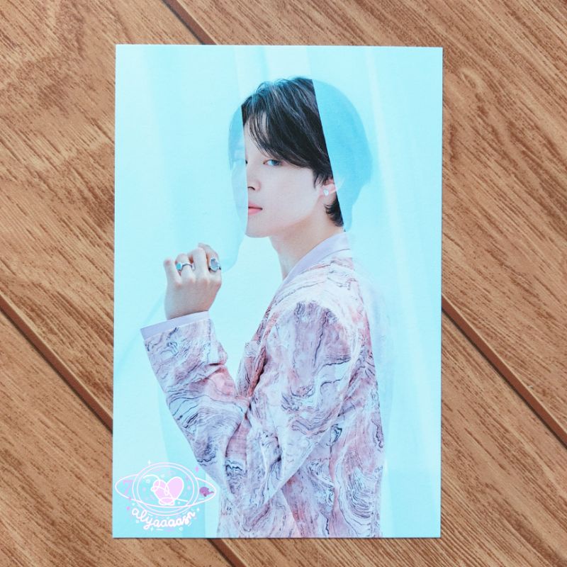 OFFICIAL RANDOM POSCARD POSCA PARK JIMIN STANDARD STD || ALBUM PROOF VER STANDARD JIMIN || COMPACT |