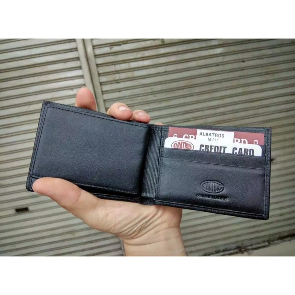 WF STORE-Dompet pria  berkualitas kulit asli ALBATROS