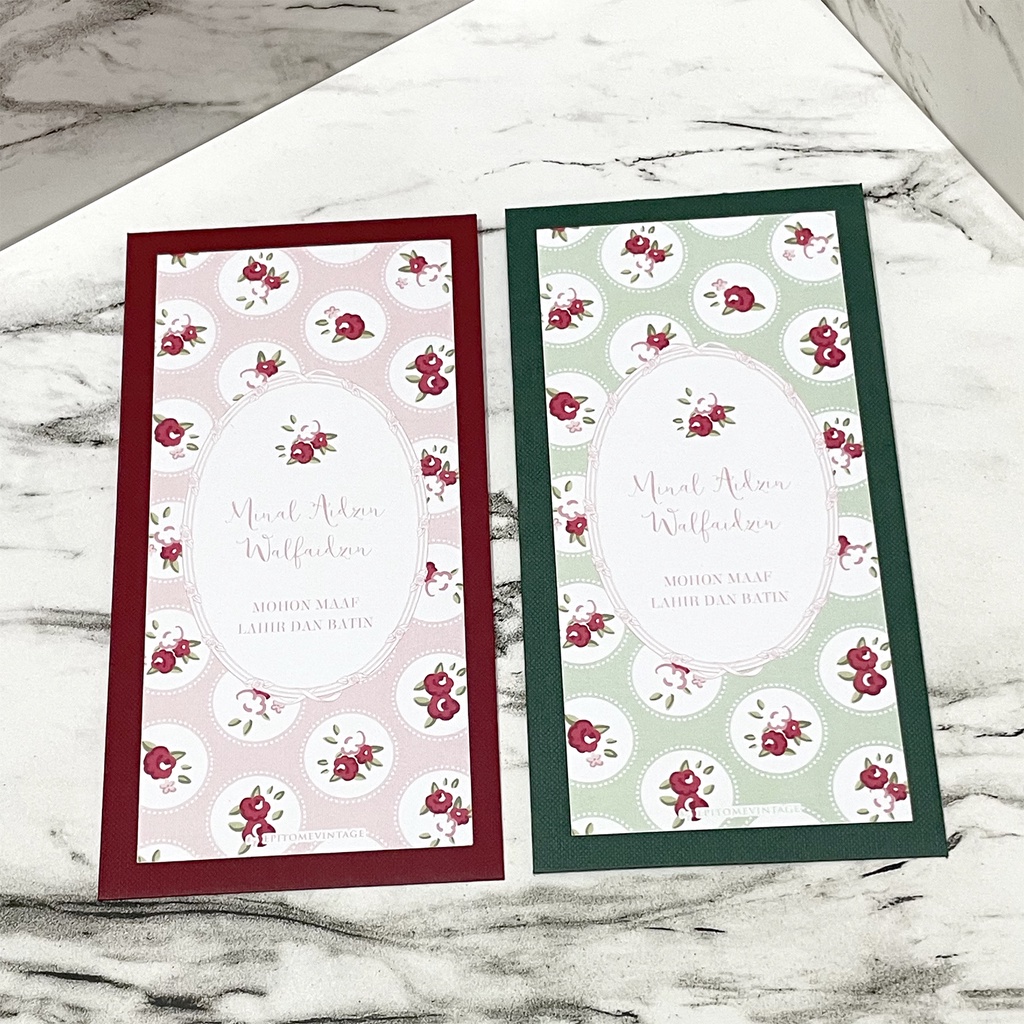 

Amplop Angpao Idul Fitri Lebaran - Money Envelope Eid Al-Fitr Mubarak Ramadhan Shabby Series