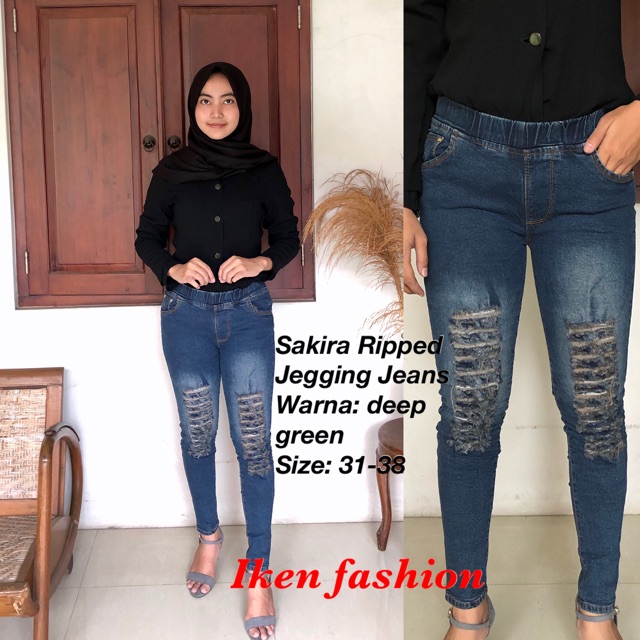 DEMA JEANS SOBEK TIDAK TEMBUS / DEMA JEGGING ORIGINAL JEANS  31-38