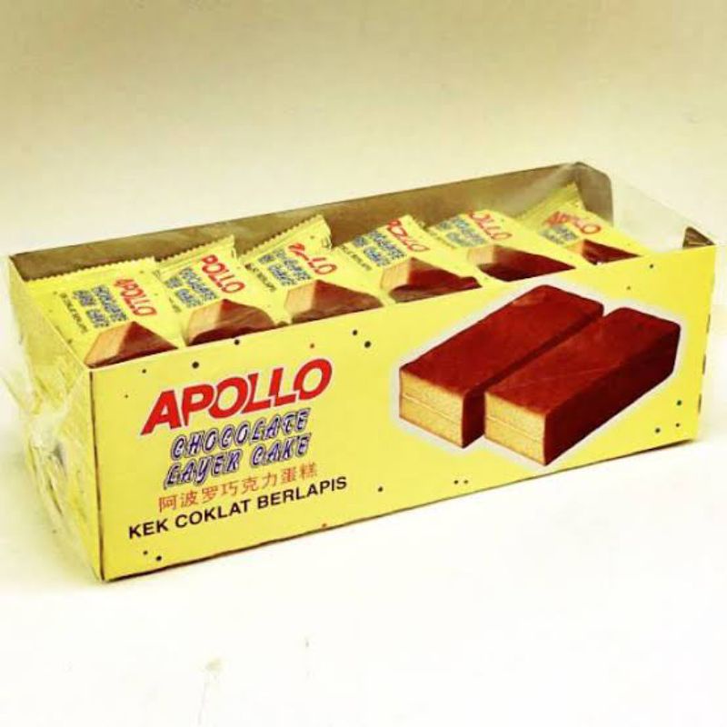 

Apollo Bolu isi Coklat Malaysia 432 gr (24 pcs x 18 gr)