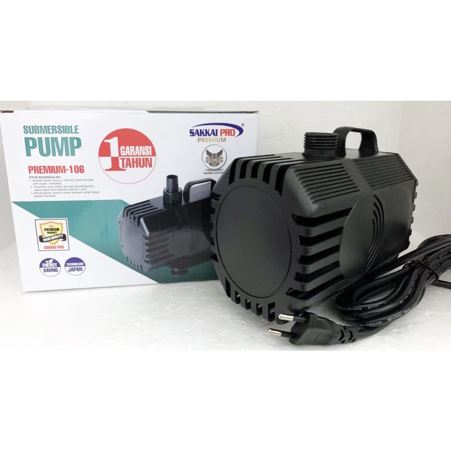 Submersible Pump Sakkai Pro Premium-106 Pompa celup aquarium SKP106