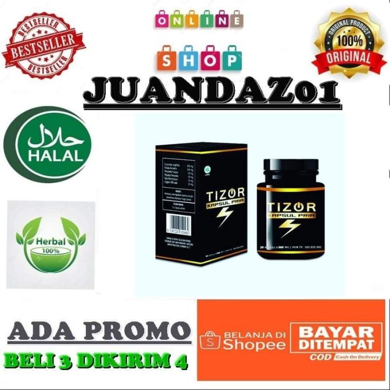 Asli Tizor Obat Impotensi Dan Prostat Aman Bpom di jamin Original Dan Berkualitas