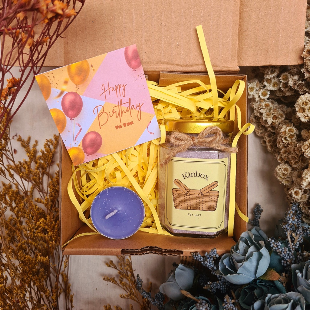 HAMPERS BATH SALT & BATH HERBS | GIFT SET BATH SALT & BATH HERBS | MARIGOLD SET