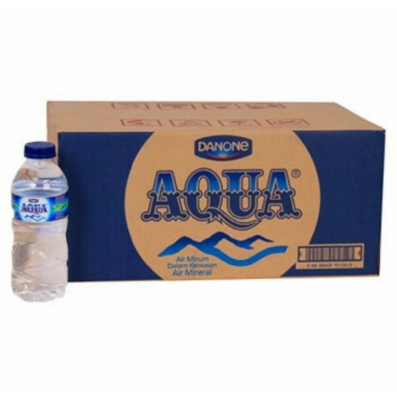 

AIR MINERAL AQUA BOTOL 330 ml 1 DUS ISI 24