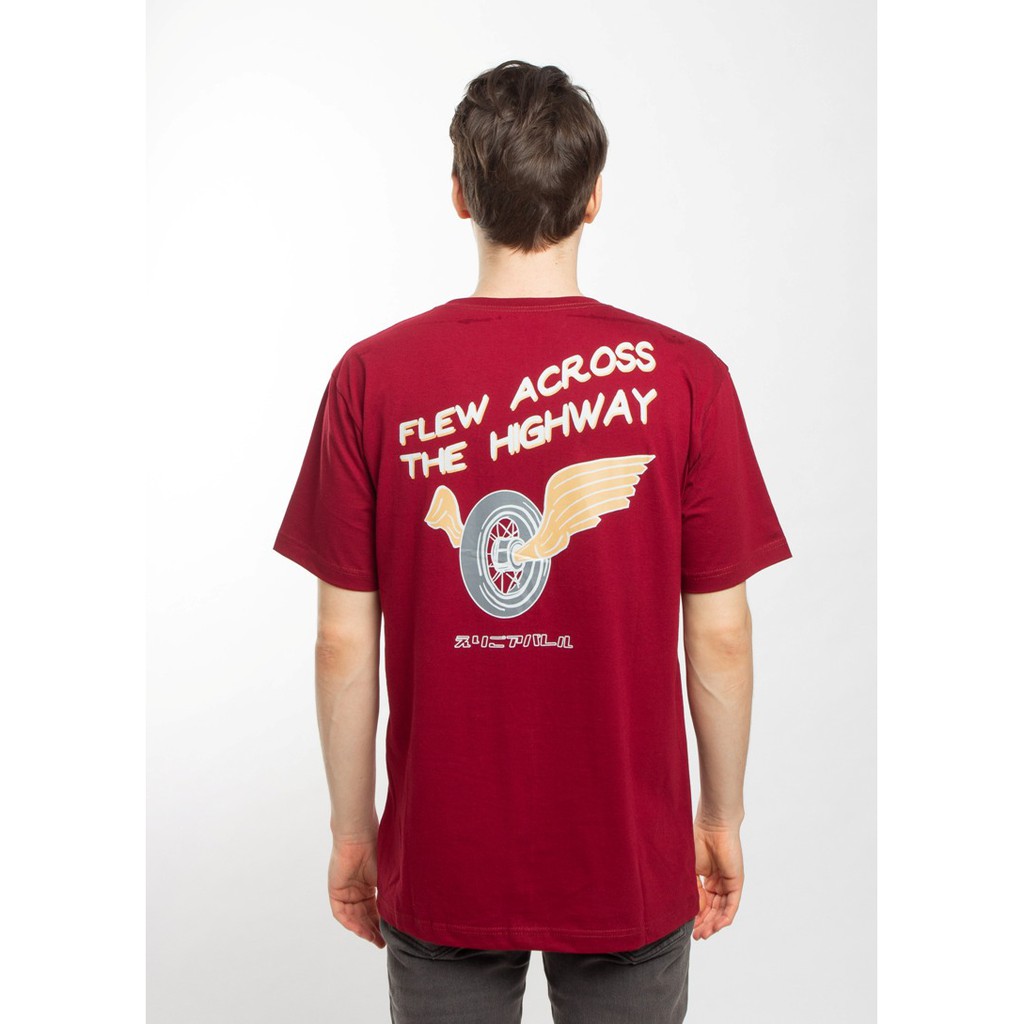 

Erigo T-Shirt Highway Maroon