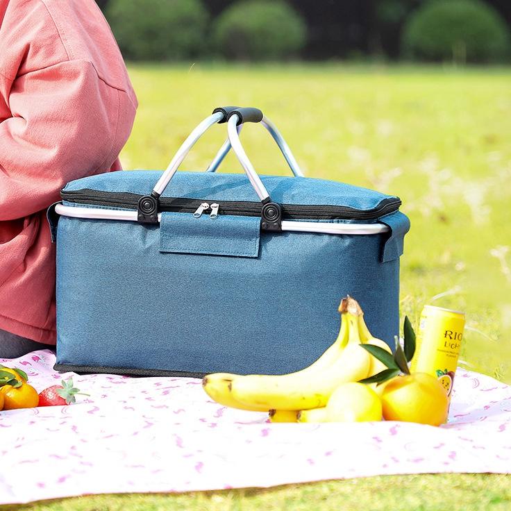 Get Product Tas piknik Keranjang Piknik Tas Makanan cooler bag 22liter Tas bekal