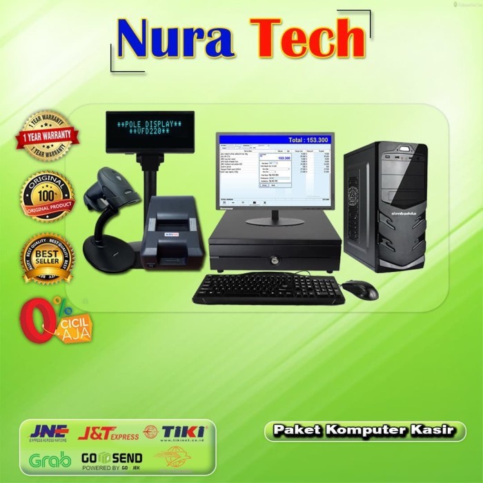 Jual Paket Komputer Kasir Full Set Program Toko Software Minimarket