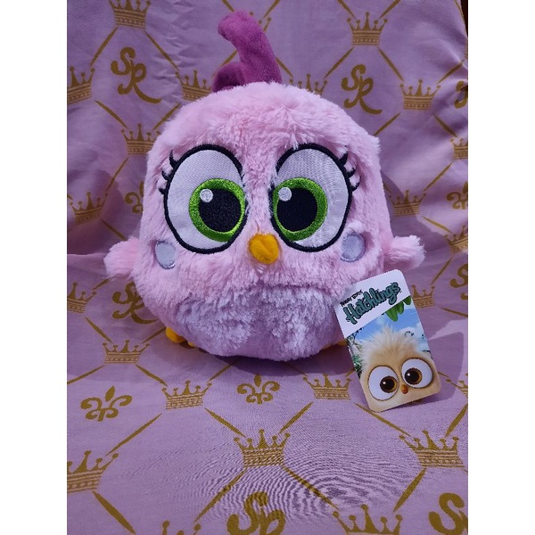 BONEKA ANGRY BIRDS PINK NEW TAG
