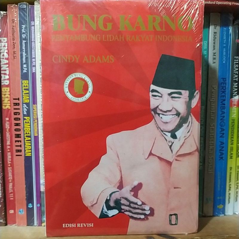 Jual BUNG KARNO PENYAMBUNG LIDAH RAKYAT INDONESIA - CINDY ADAMS ...