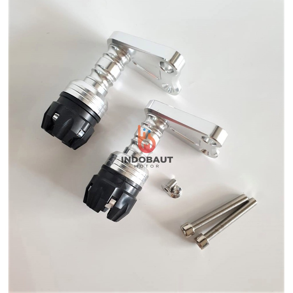 Jalu Pelindung Knalpot Nmax Dark Speed DS Silver
