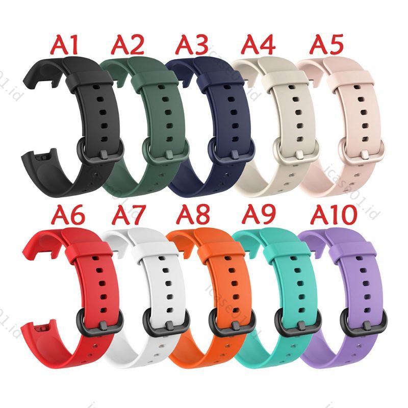 Strap Silicone Xiaomi Mi Watch Lite Rubber Tali Jam Tangan