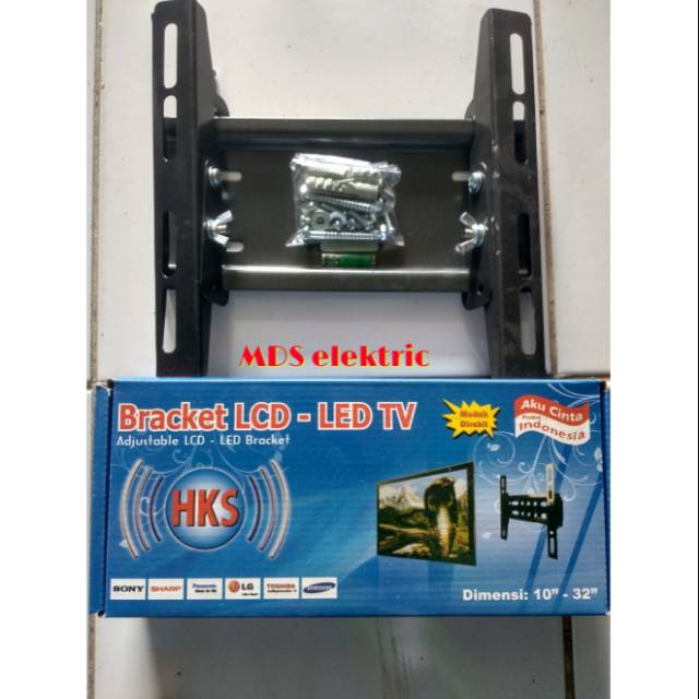 Bracket TV LCD - LED TV  dimensi 10&quot; -  32&quot;