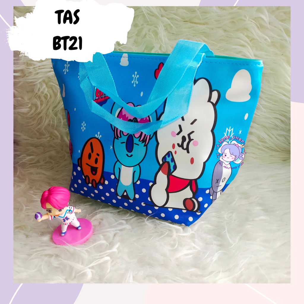 TAS TENTENG TOTEBAG TAS BAHU BT21 BTS