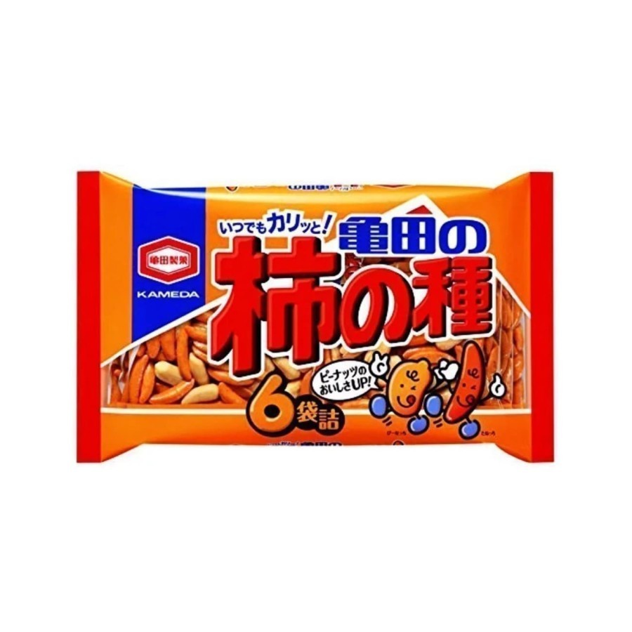 

Kameda Kaki No Tane Crackes Kraker Beras Berbentuk Biji Kesemek 200gr