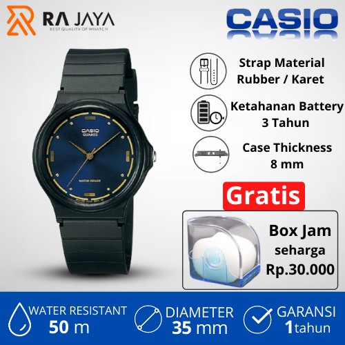 CASIO Jam Tangan Casio Pria Wanita General Analog MQ-76-2ALDF / MQ76 / MQ762
