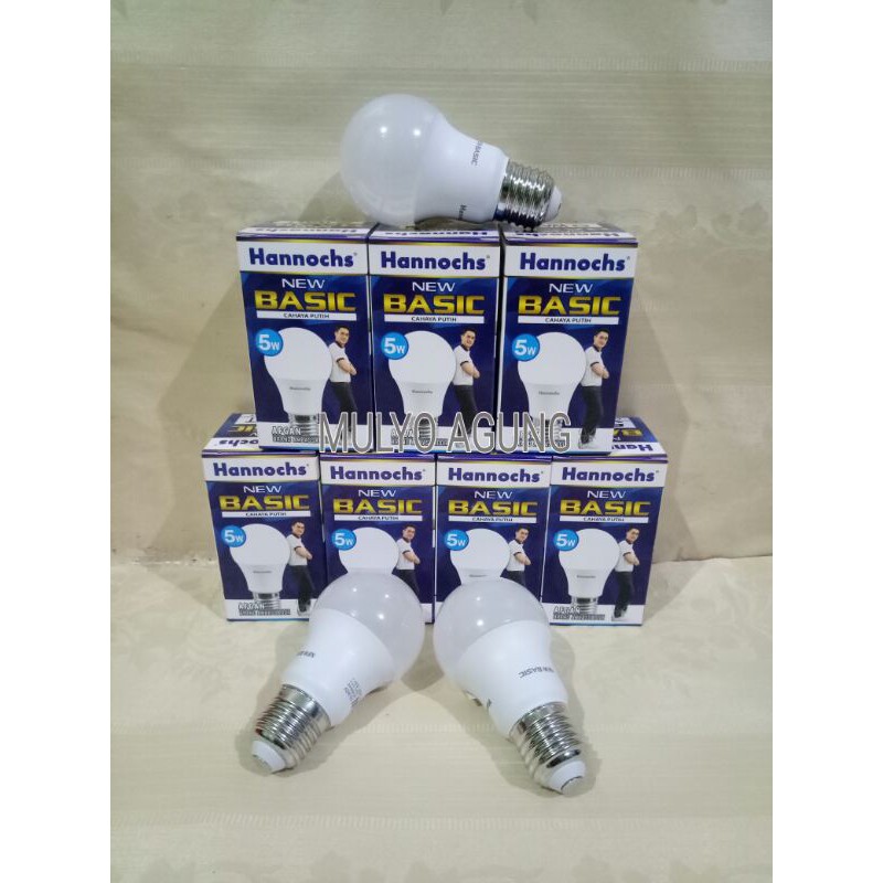 Jual Lampu Led Hannochs 5 Watt Basik | Shopee Indonesia