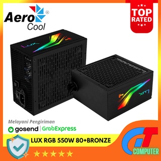 Aerocool LUX RGB 550W - 550 Watt 80+Bronze