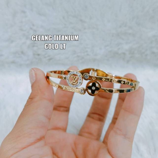 Gelang titanium asli,tidak luntur,awet,tahan lama