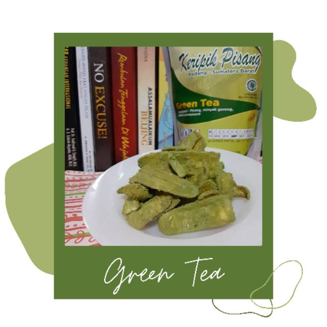 

KERIPIK PISANG ANABUNDO Rasa Green Tea