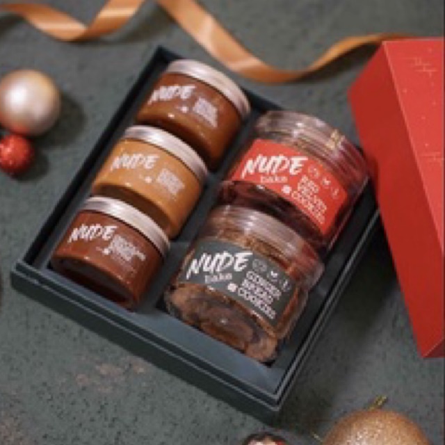 

Christmas Gift Set Mistletoe - NUDE Healthy Parcel | Gluten Free, Vegan, Hantaran Natal