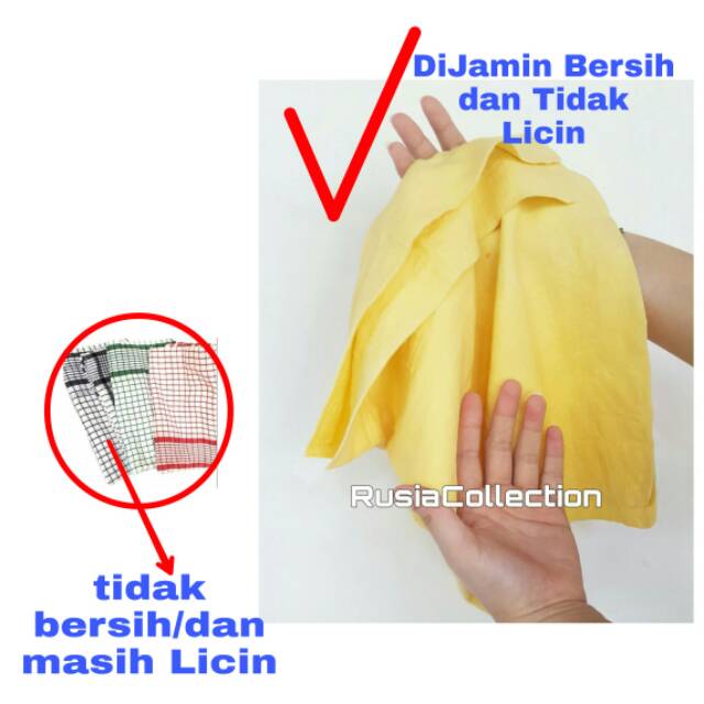 Serbet Lap Kain Multifungsi bahan PVC